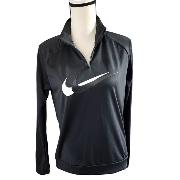 Nike Running dri fit 1/4 zip midlayer long sleeve - Picture 4 of 9